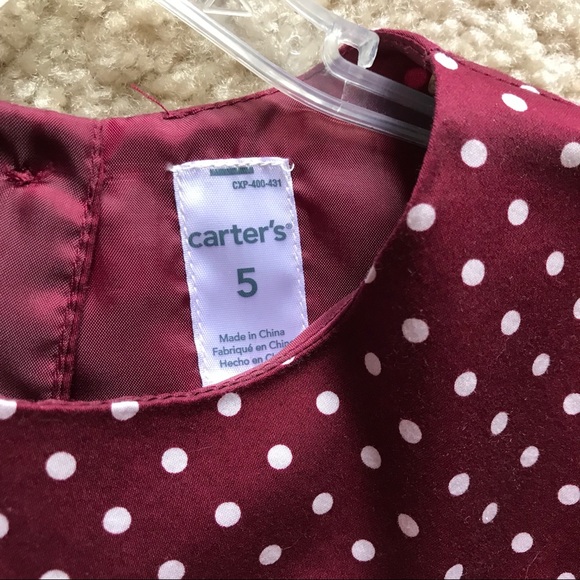 Carter’s Red Dress - Picture 3 of 6